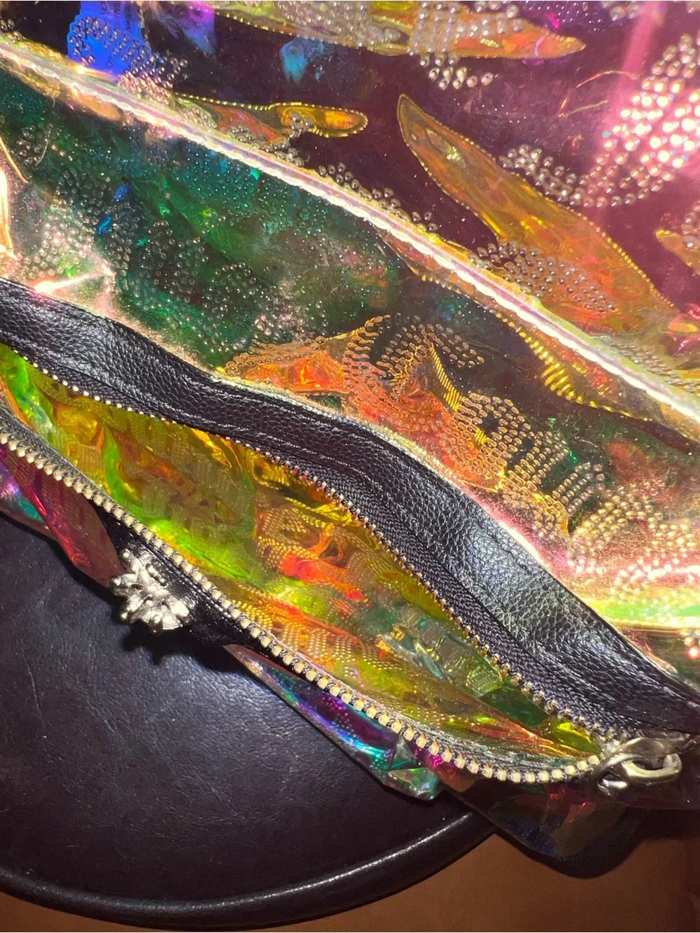Juicy Couture iridescent backpack